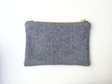 Small everyday pouch with zipper